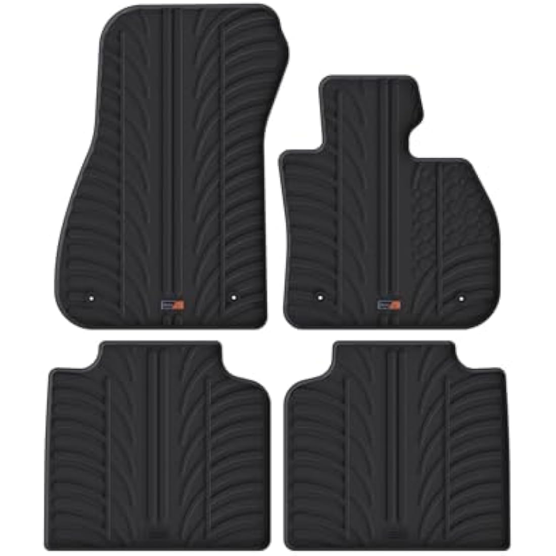 Travall Rubber Car Mats for BMW 2 Series (2014-2021) | Heavy Duty