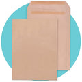 Triplast C4 Manilla Self Seal Security Envelopes - 90gsm Brown (100 Pack)