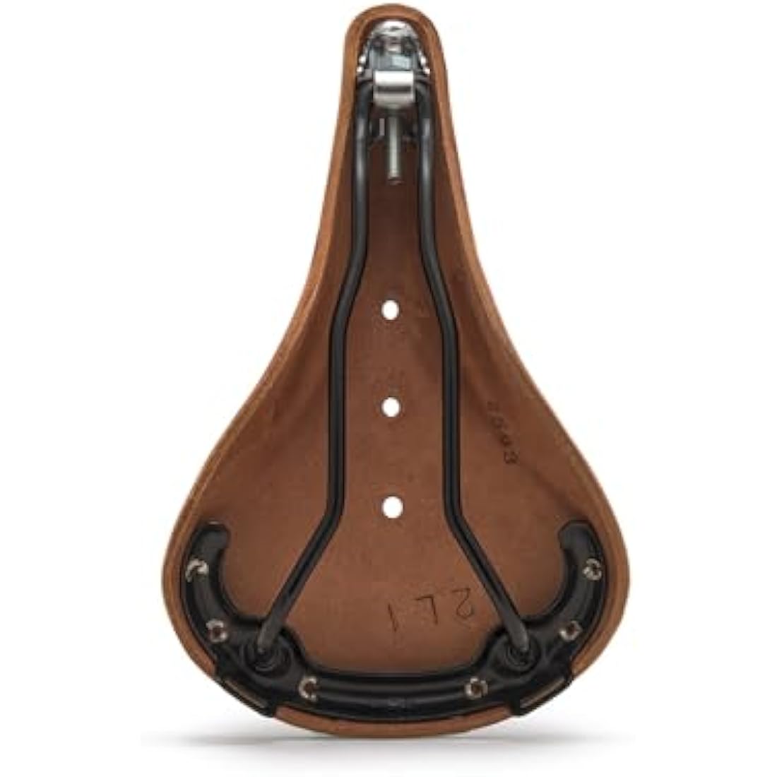 Brooks England B17 Leather Bike Saddle – Handmade Black Steel Seat