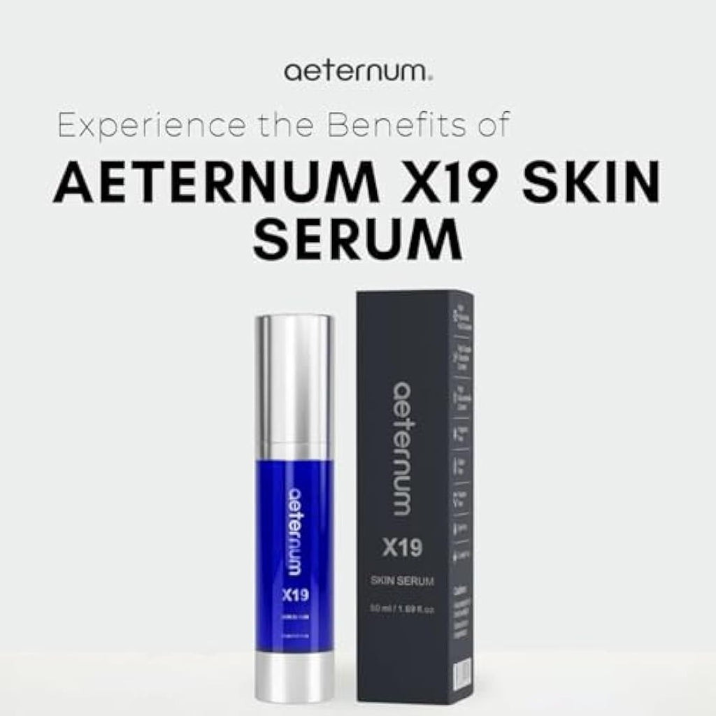 Aeternum X19 Hyaluronic Acid Face Serum with Copper Peptide & Niacinamide