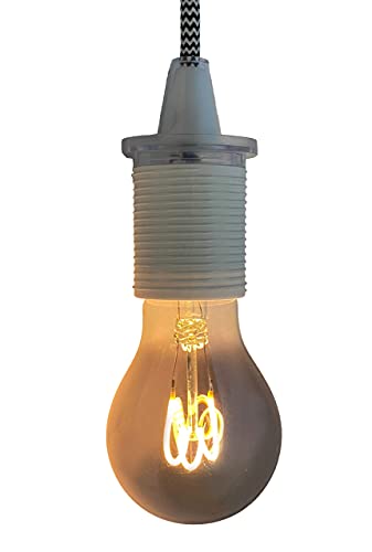 greenandco E27 Vintage LED Filament Bulb – 1800K Warm White 10-Pack