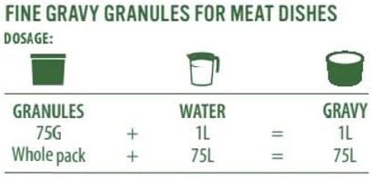 Knorr Gluten Free Gravy Granules for Meat Dishes - Bulk 25 Litres