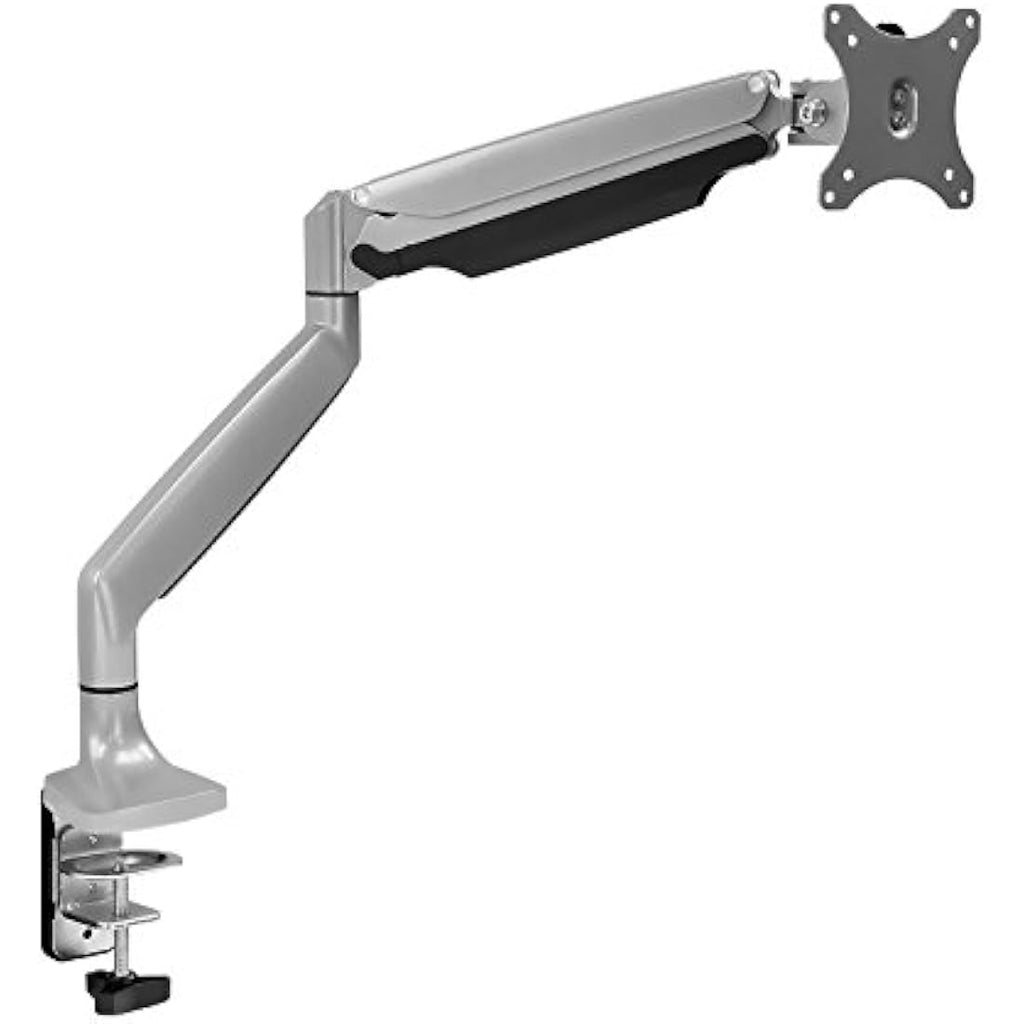 Mount-It! Single Monitor Arm – Gas Spring Desk Mount for 19-32" Screens