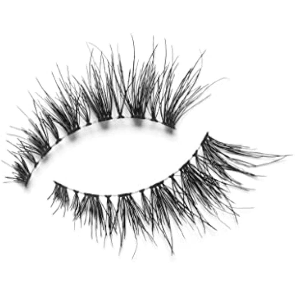 Eylure 3/4 Length No. 015 False Lashes – Black Strip Lashes (1 Pair)