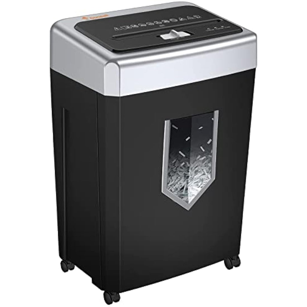 Bonsaii 15-Sheet Cross Cut Paper Shredder | 30-Min Heavy Duty Office Shredder