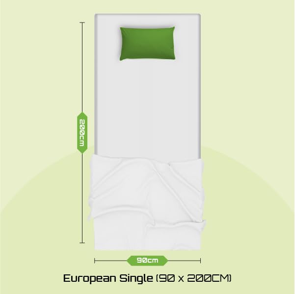 Starlight Beds European Single Hybrid Mattress - Memory Foam & Springs