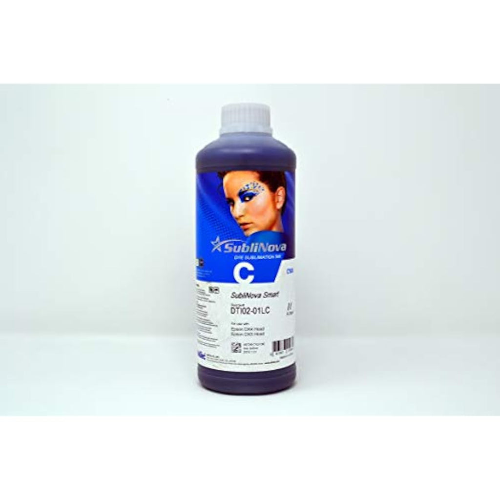 InkTec SubliNova Smart Dye Sublimation Ink - 4 Color Set (CMYK) 1L