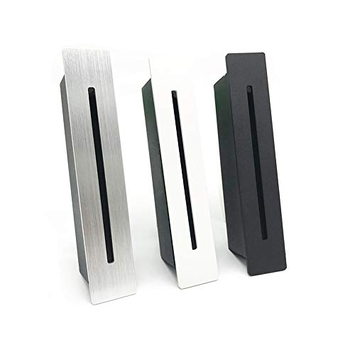 LED Recessed Stair Step Light | Aluminum Wall Lamp - 2 Pack