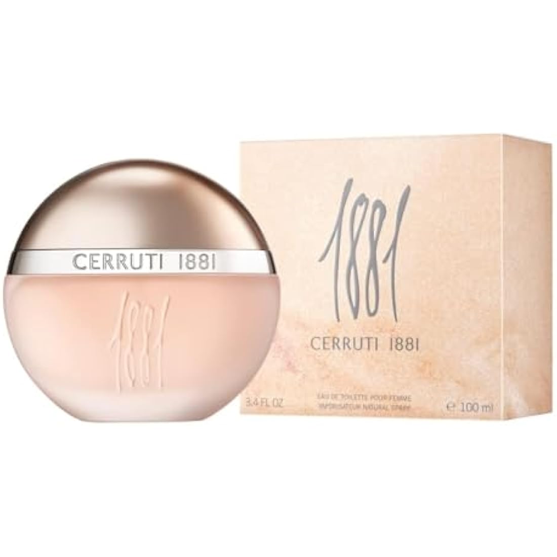 Cerruti 1881 Femme Eau De Toilette Spray for Women - Floral Scent, 100ml
