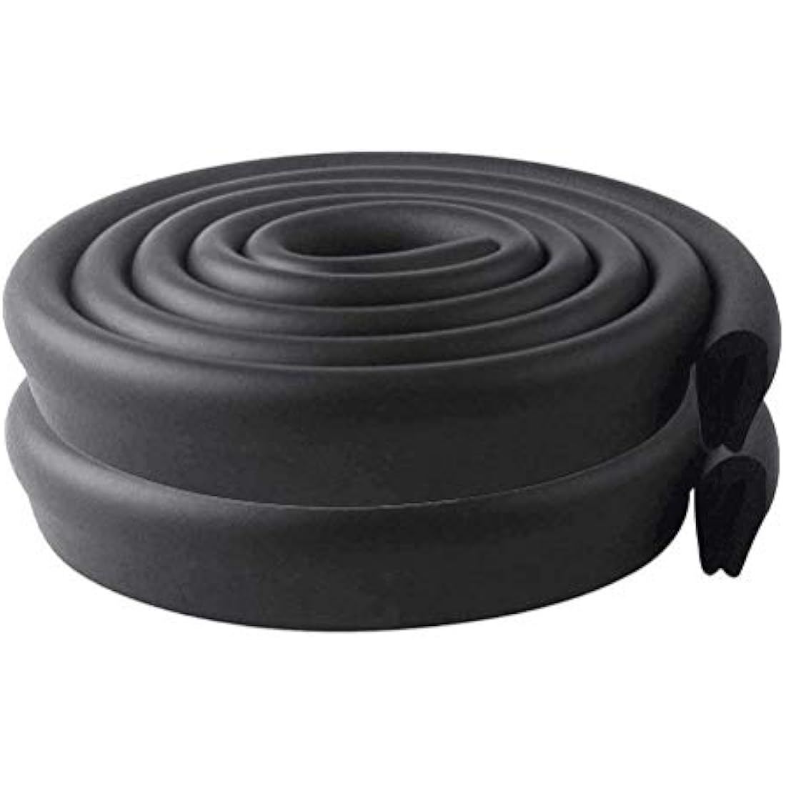 Vicloon Baby Edge Protectors – 4M Soft Foam Safety Strip, Black