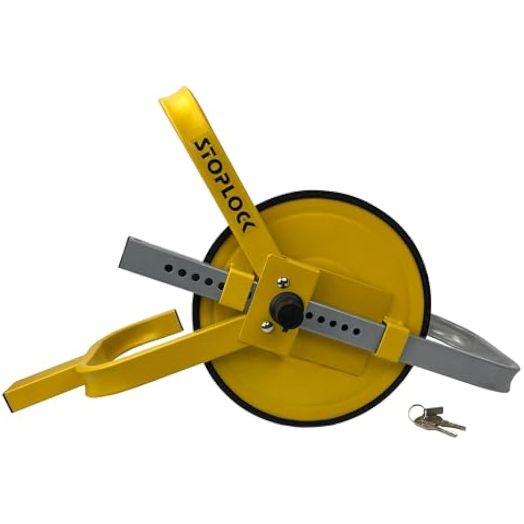 Stoplock HG 400-00 Wheel Clamp – Anti-Theft Lock for 13"-15" Wheels
