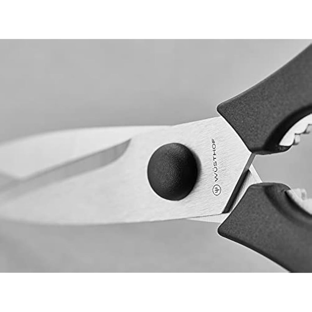 WÜSTHOF Kitchen Shears – High Carbon Stainless Steel Come Apart, Black