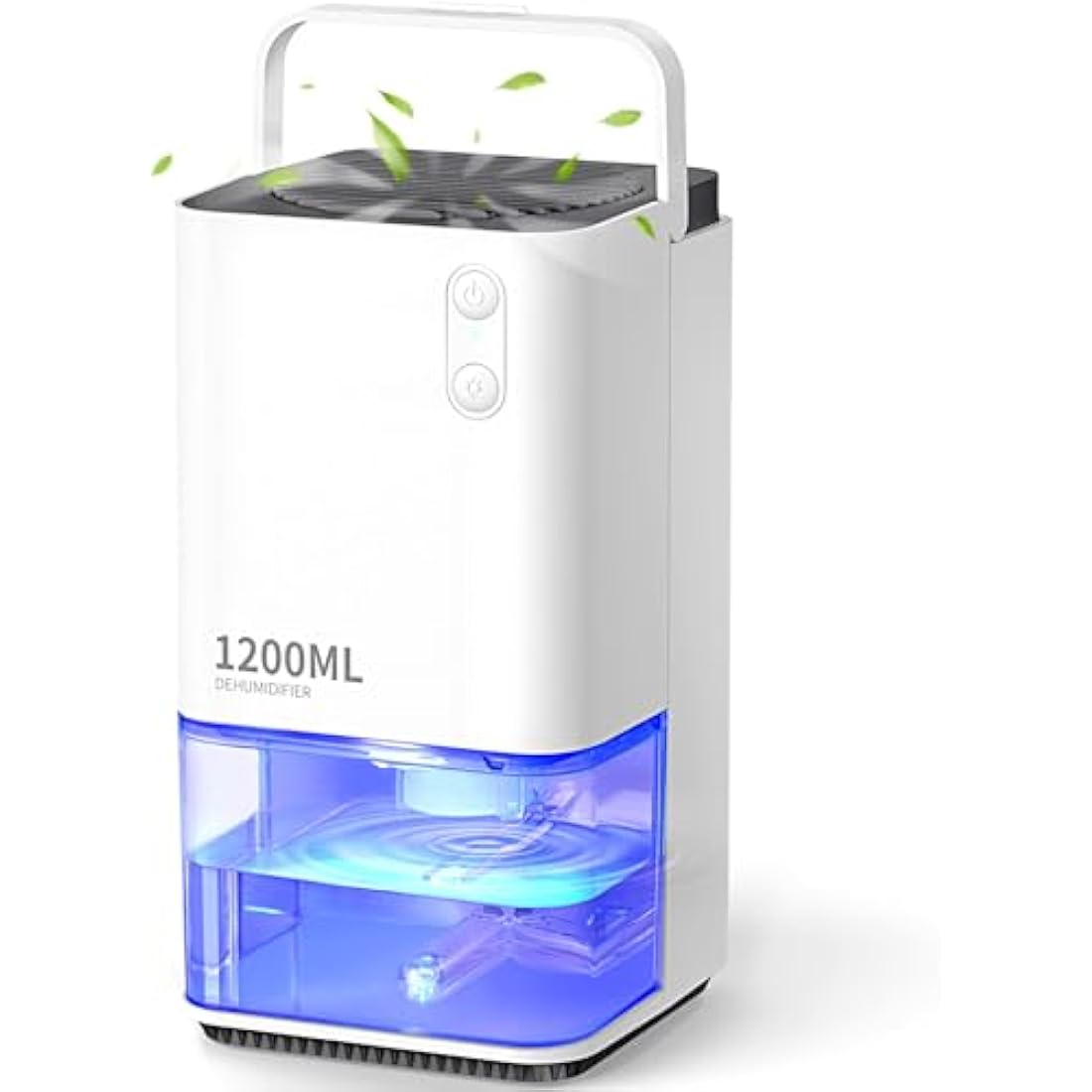 EasyAcc 1200ml Portable Mini Dehumidifier – Ultra Quiet & Auto Shut Off