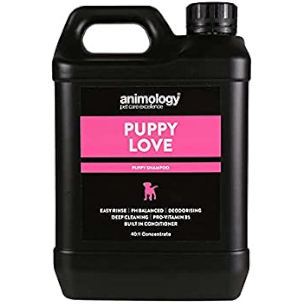 Animology Puppy Love Dog Shampoo – Gentle Cleanser for Puppies, 2.5L