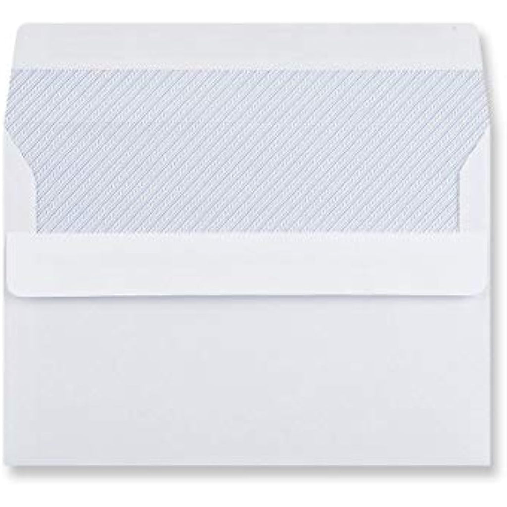 EPOSGEAR A6 White Self Seal Wallet Envelopes 162x114mm - Pack of 200