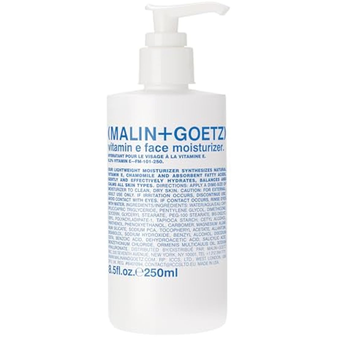 Malin + Goetz Vitamin E Face Moisturizer | Hydrating Skincare – 8.5 oz