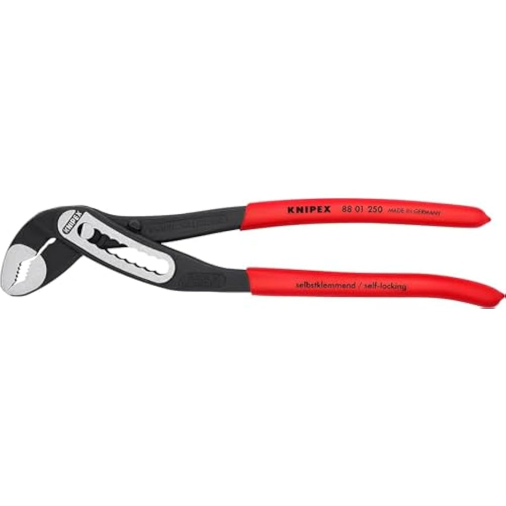 KNIPEX Alligator Water Pump Pliers – 250mm Self-Locking Pipe Wrench