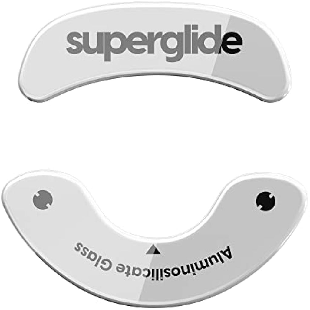 Superglide Glass Mouse Skates for Endgame Gear XM1r/XM1 RGB – White