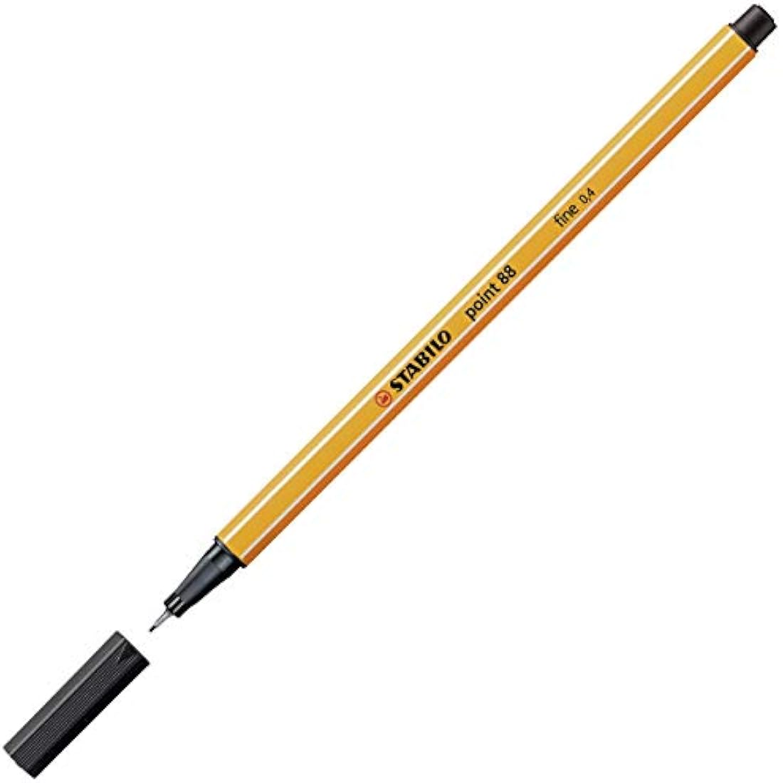 STABILO Point 88 Fineliner Pens - 30 Assorted Colors with 5 Neons