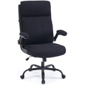 CASTLOVE Ergonomic Office Chair – Fabric Desk Chair with Flip-Up Arms