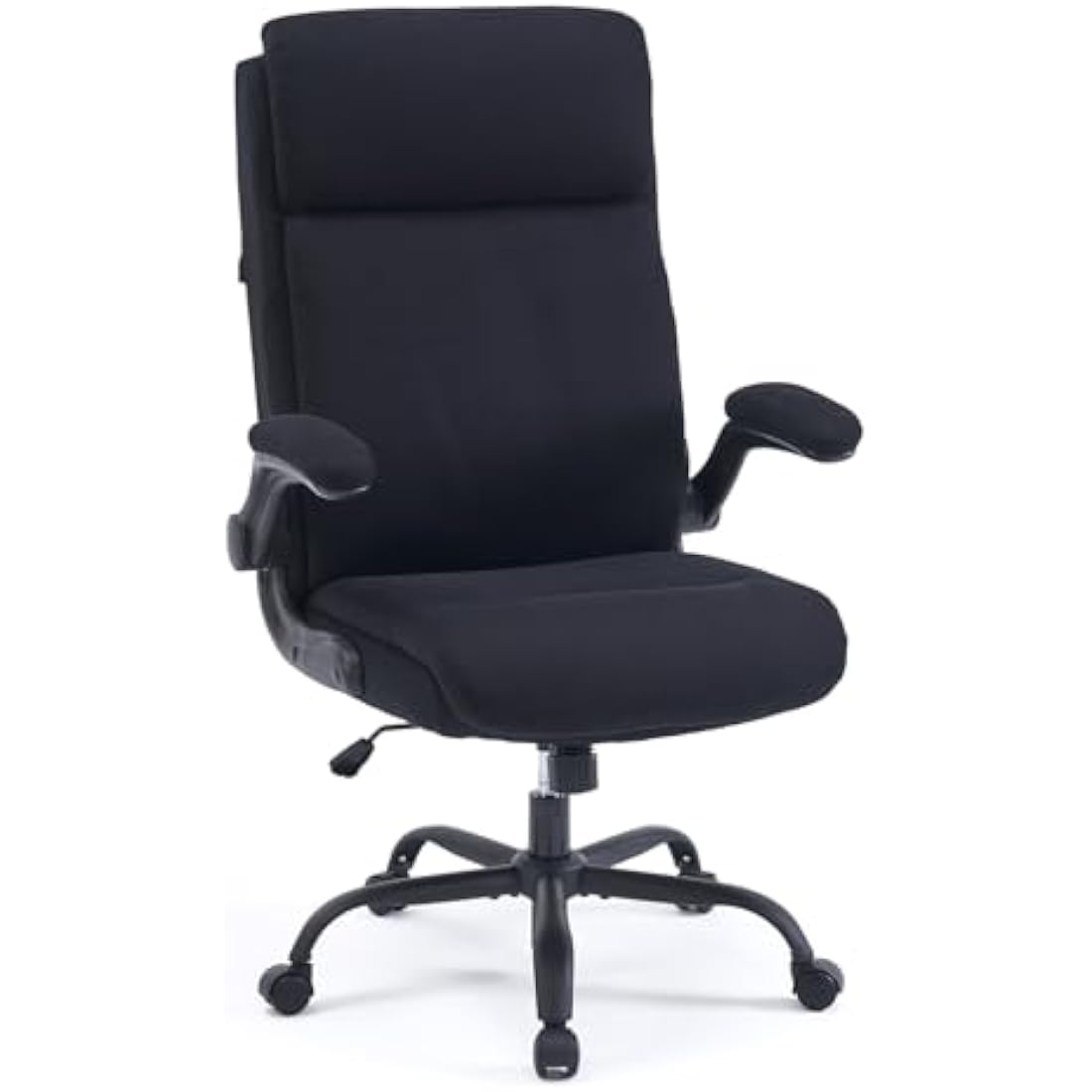 CASTLOVE Ergonomic Office Chair – Fabric Desk Chair with Flip-Up Arms