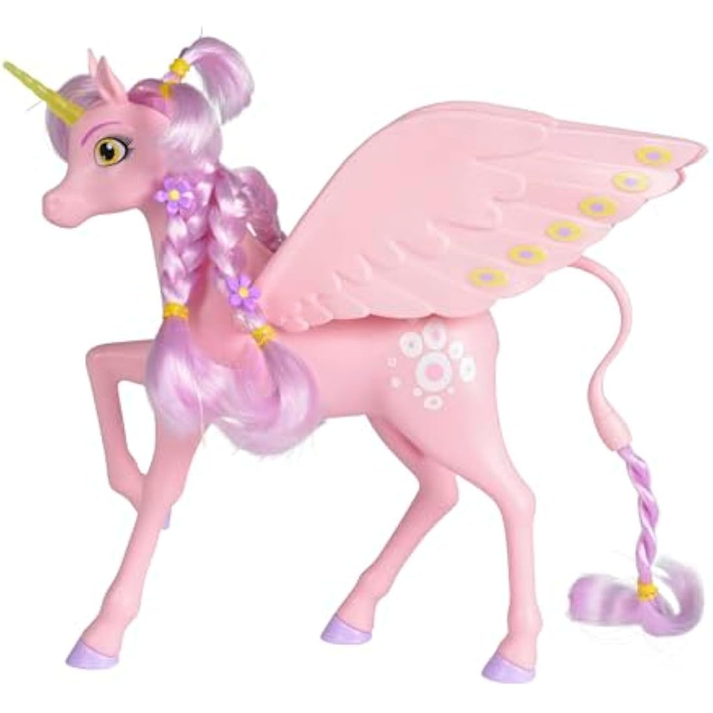 Simba Mia and Me Unicorn Kyara Figure with Styling Hair Clips and Brush