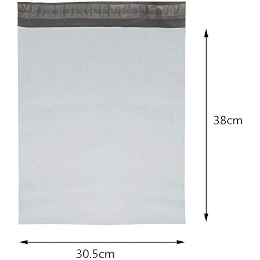 Jolof Store Opaque Mailing Bags | 100 Waterproof Plastic Postal Sacks