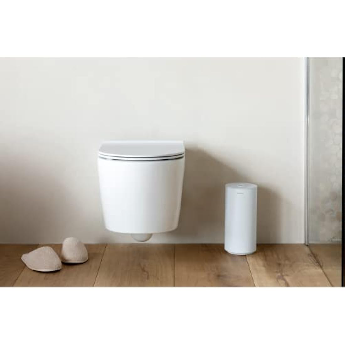 Brabantia Mindset Toilet Roll Dispenser – Holds 2 Spare Rolls – Fresh White