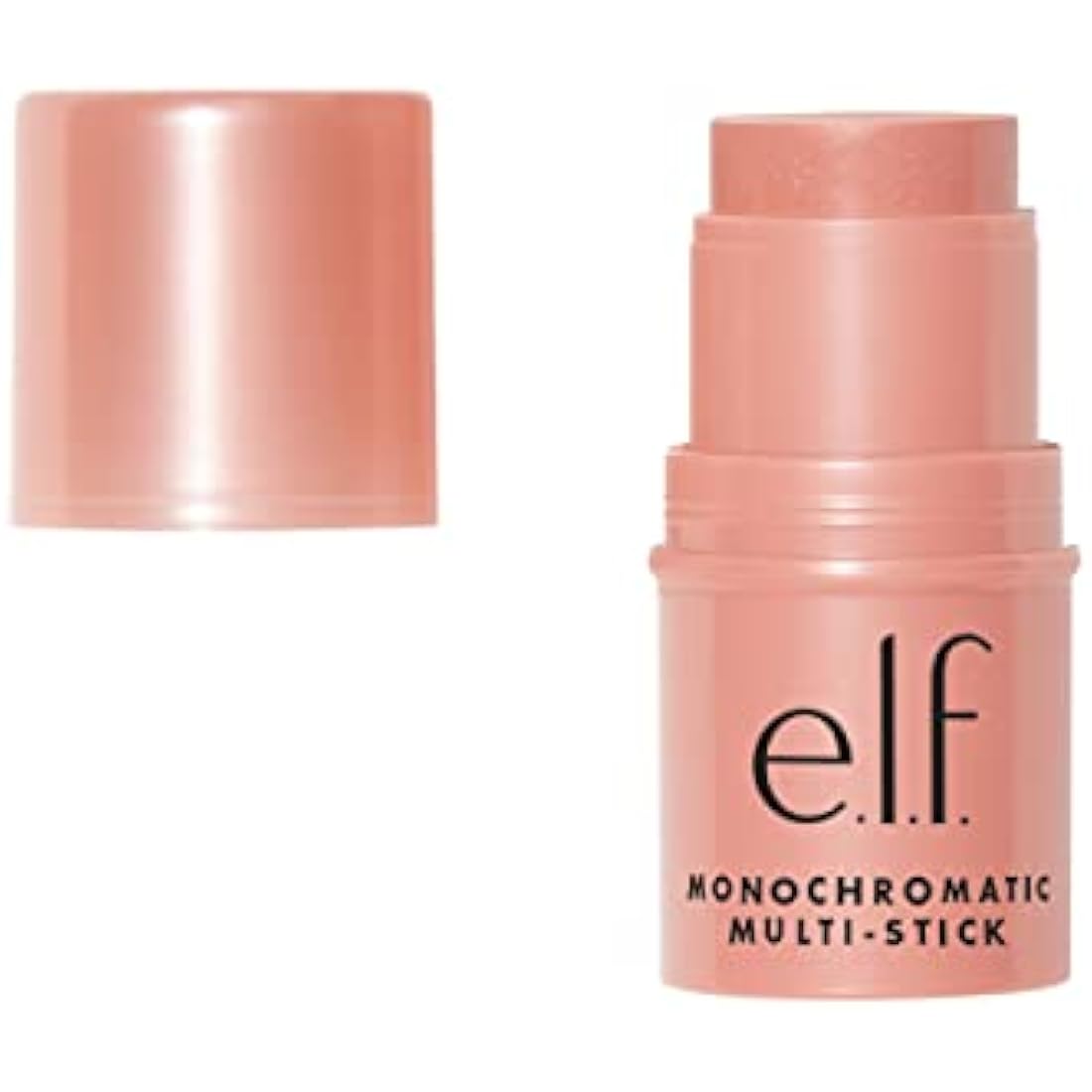 e.l.f. Monochromatic Multi Stick – Cream Blush & Eyeshadow, Glistening Peach