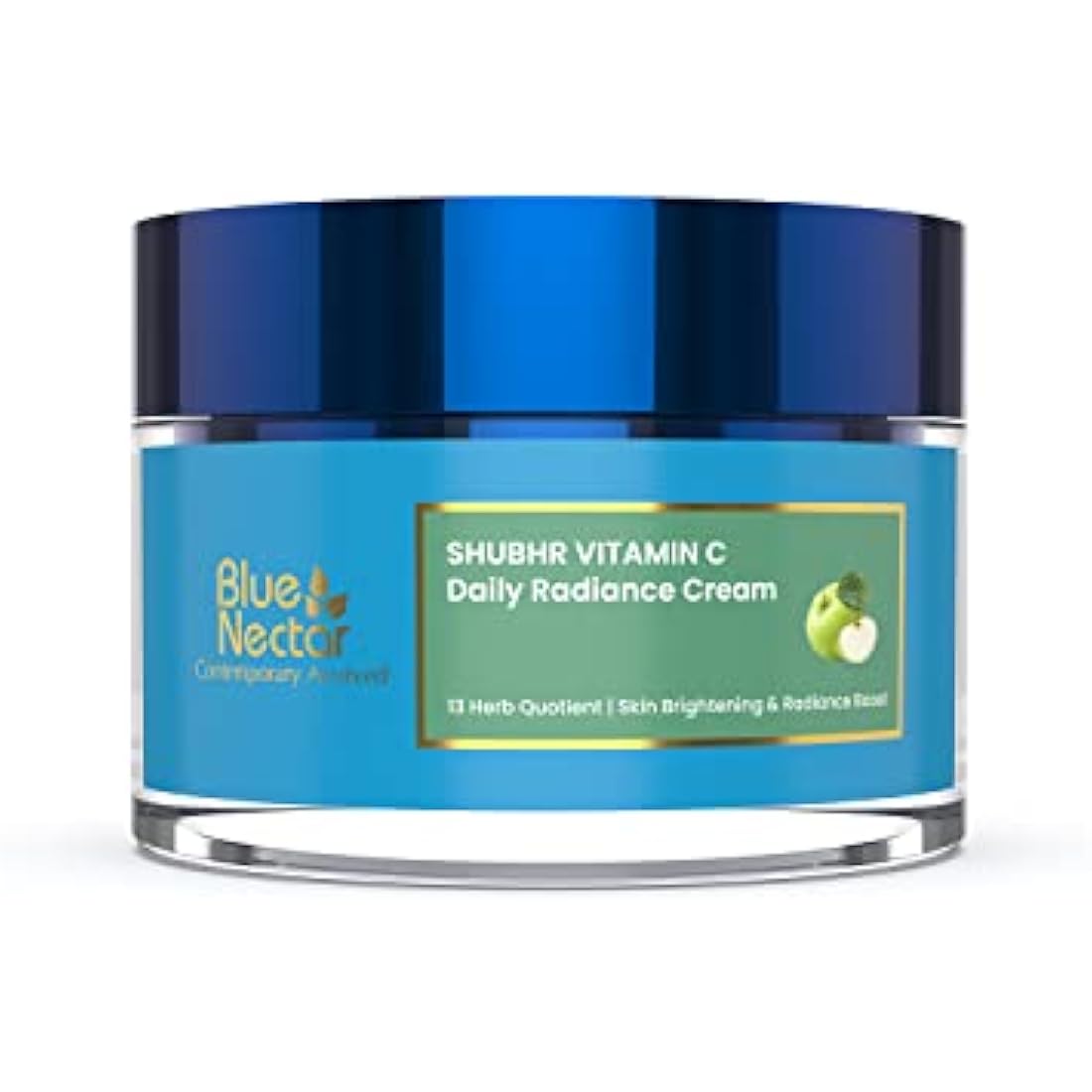 Blue Nectar Vitamin C Face Cream | Dark Spot Corrector with Green Apple