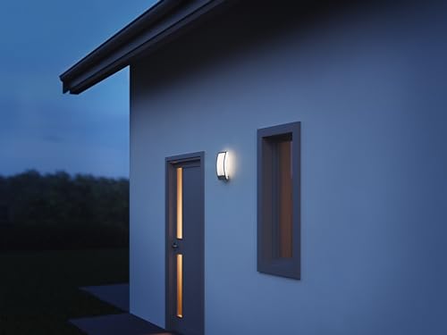 Steinel L 22 Outdoor Wall Light – Anthracite Stainless Steel E27