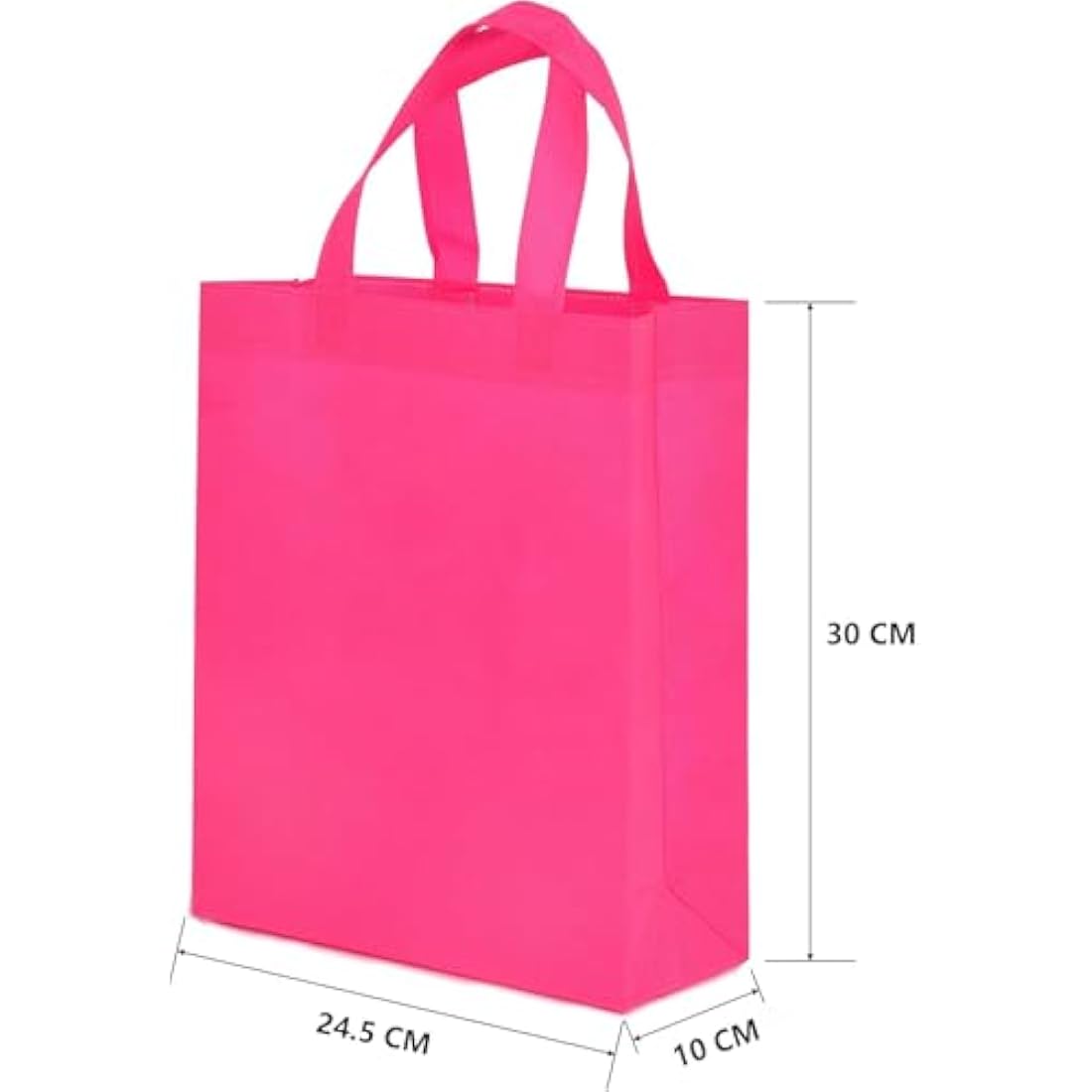 BOENFU 30 Pcs Non-Woven Party Bags with Handles - Reusable Gift Totes