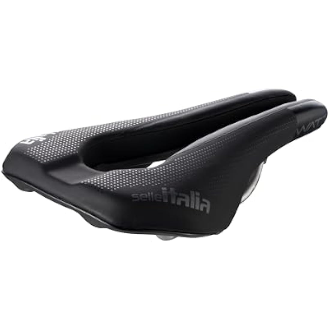 Selle Italia WATT Gel Superflow Triathlon Saddle – TI 316, Black
