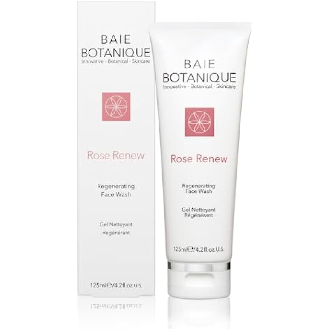 Baie Botanique Rose Renew Face Wash – Organic Vitamin C Cleanser 125ml