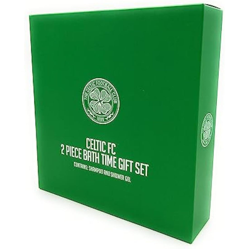 Celtic FC Men's Grooming Gift Set – 200ml Shower Gel & Shampoo Duo