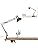 Jolof Store Swing Arm Architect Desk Lamp – Clip-on & Base, Black/Gold