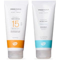 Green People Organic SPF15 Sun Cream & After Sun Set - 2x200ml