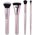 e.l.f. Complexion Perfection 4-Piece Face Brush Set, Synthetic Bristles
