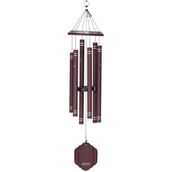 Arabesque 36-Inch Windchime - Garnet Outdoor Musical Chime by