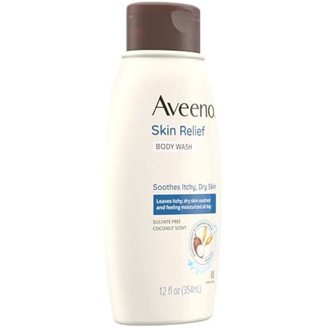 Aveeno Skin Relief Body Wash – Nourishing Coconut & Oatmeal, 12 fl oz