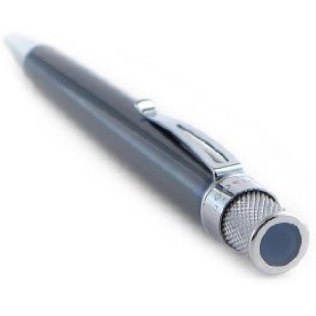 Retro 51 Tornado Rollerball Pen – Ice Blue Metallic Stainless Steel