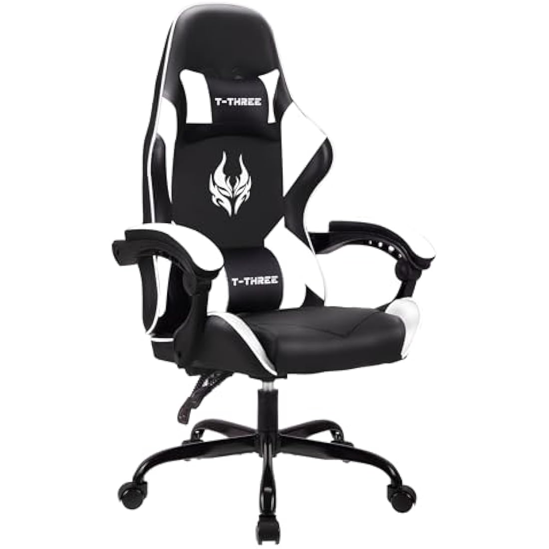 Ergonomic Mesh Office Chair – High-Back Swivel Gaming (White)