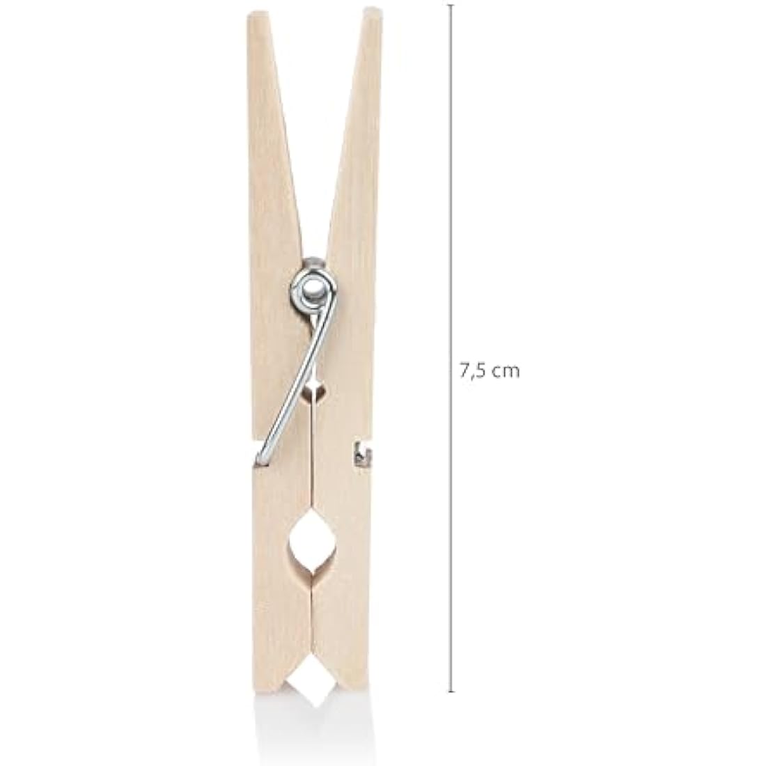 Wooden Clothes Pegs – 120 Pack Heavy-Duty Laundry Clips