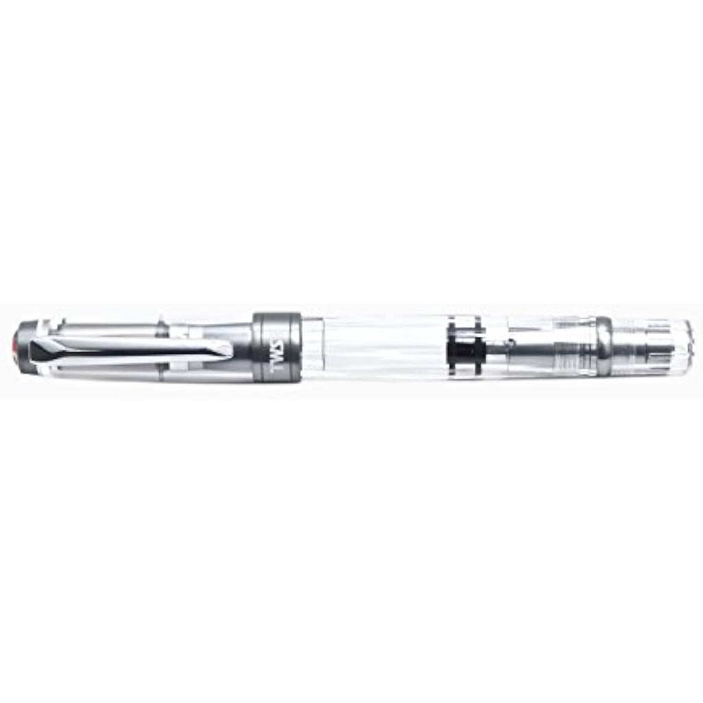 Twsbi Diamond 580 ALR Fountain Pen – Nickel Gray, Medium Steel Nib