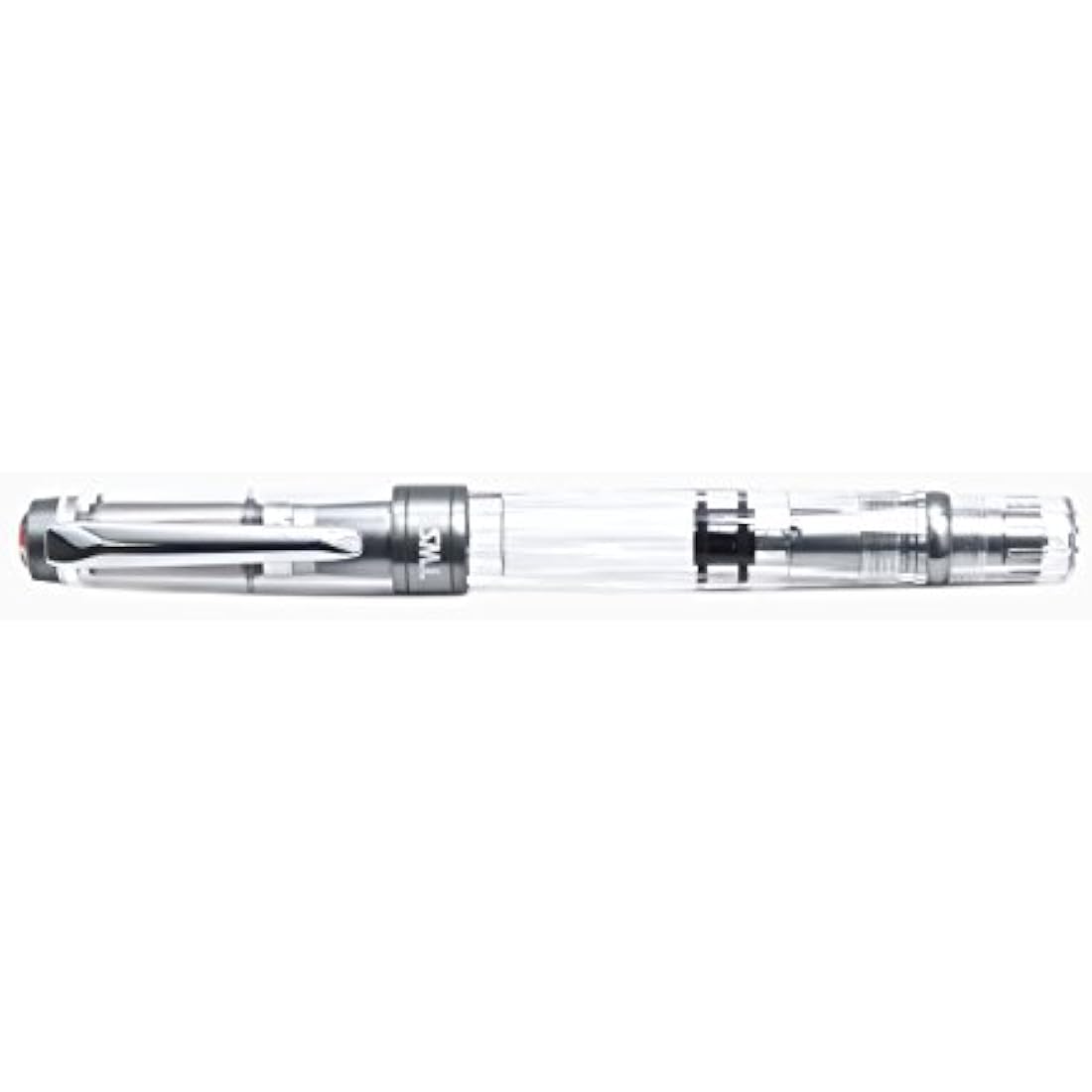 TWSBI Diamond 580 ALR Fountain Pen - Nickel Gray - Extra Fine Nib