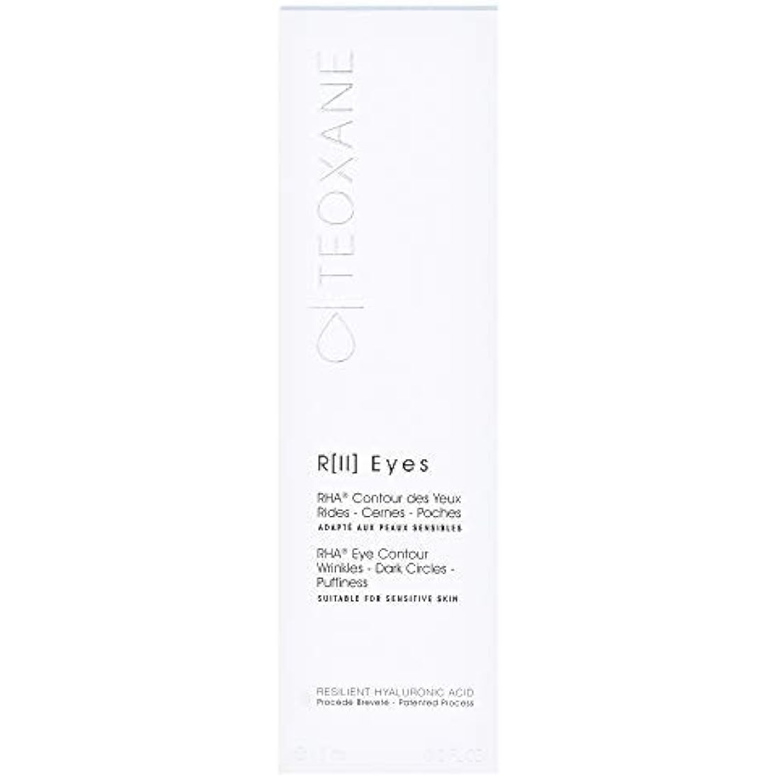 Teoxane RHA Advanced Eye Contour Gel – Anti-Aging Cream for Dark Circles