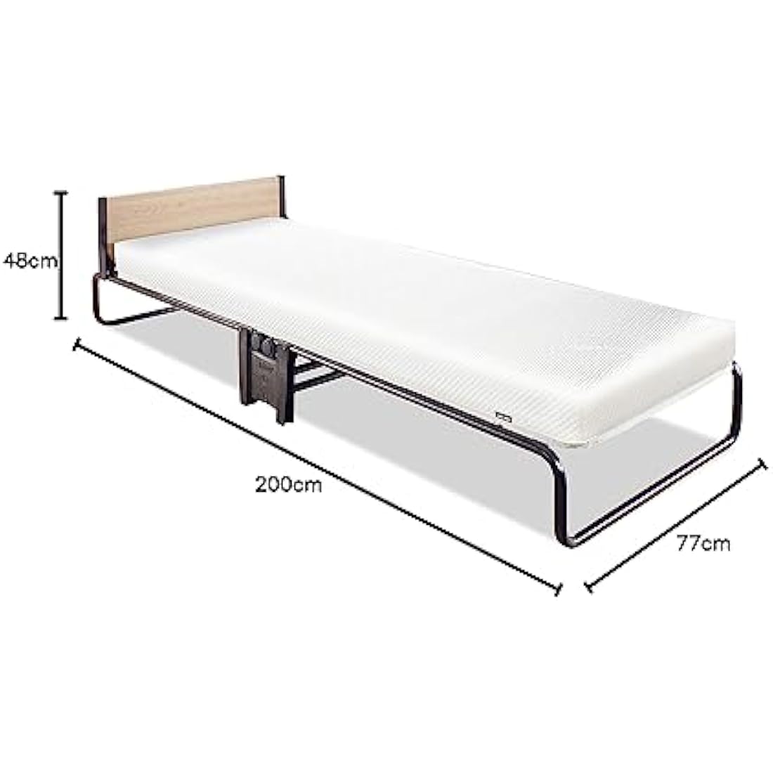 JAY-BE Revolution Single Folding Bed – Memory e-Fibre Mattress