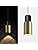 Jolof Store Industrial Wood & Gold Cylinder Pendant Light – E27
