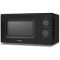 COMFEE' 20L Compact Microwave Oven – 700W Manual Control, Black