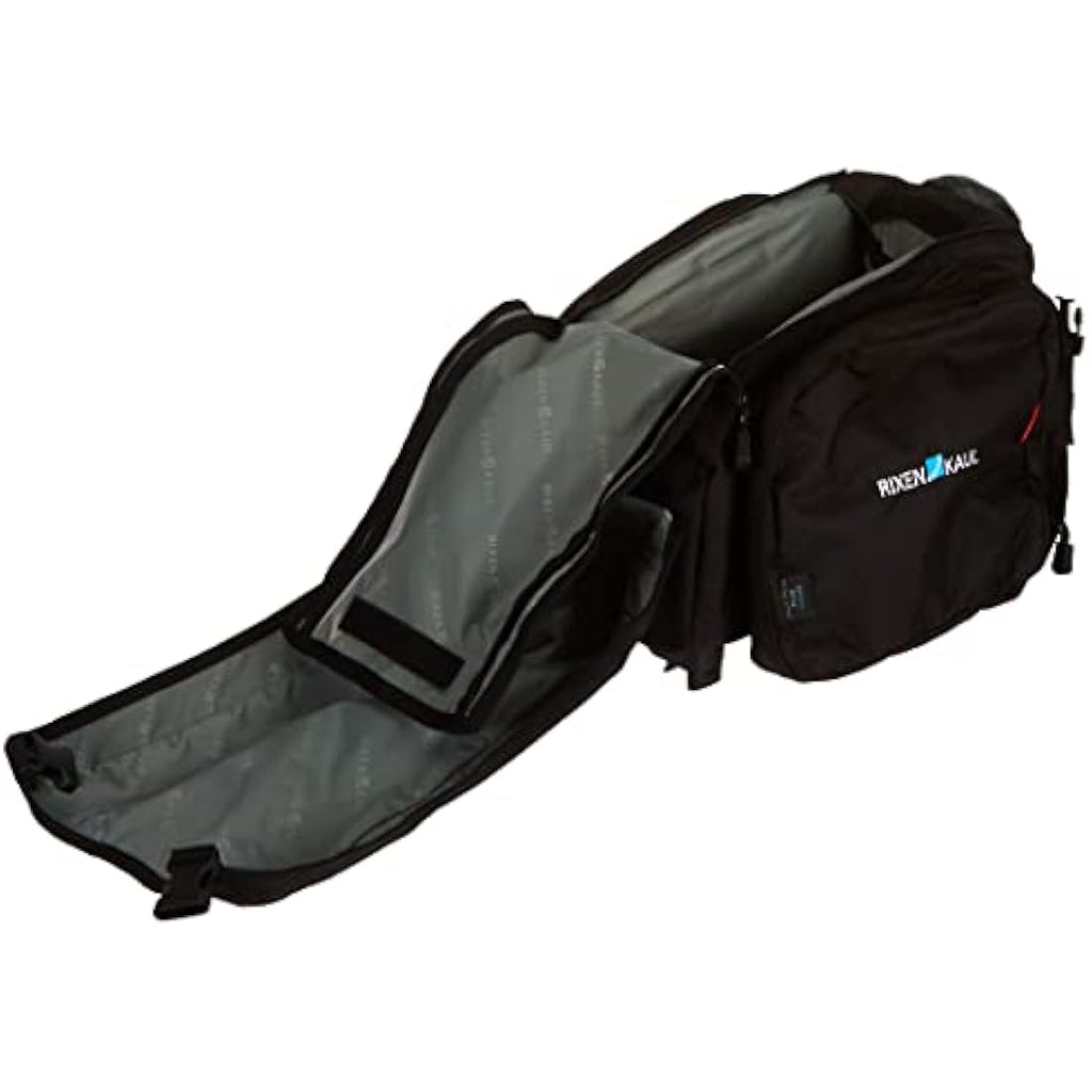 KlickFix Rackpack 1 Plus Gepäckträgertasche – Fahrradtasche mit Reflektor